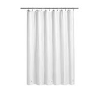 Barossa Design Forro de cortina de ducha en PEVA de alta calidad, sin BPA ni PVC, sin olor químico, cortina de ducha ligera con 3 imanes, ojales de metal, tamaño estándar, blanco