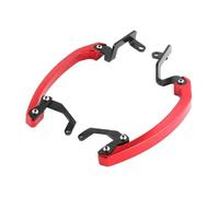 Barra Agarre Barras De Agarre Traseras Para Motocicleta Asa Para Pasajero Del Asiento Trasero Para MT07 Para MT-07 Para FZ-07 Para FZ07 2014-2017(Red)