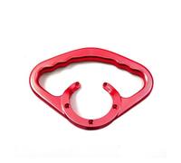 Barra Agarre Motocicleta Apoyabrazos Depósito Combustible Gas Pasajero para Suzuki GSX250R GSX-R600 GSX-R750 GSX-R1000 GSX-S 750 GSX650 GSF650 GSR600(Rojo)