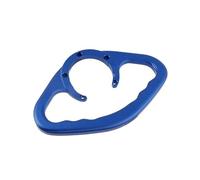 Barra Agarre Motocicleta Apoyabrazos Motocicleta para R1 R3 R6 R25 MT-03 MT-07 MT-09 Barra De Pasajero Trasero Reposabrazos Empuñadura De Mano(Azul)