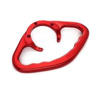 Barra Agarre Motocicleta Asidero Pasajero De Motocicleta Barra De Agarre Tanque Apoyabrazos para MT-03 MT-07 MT-09 MT-10 MT-15 MT-25(Rojo)