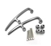 Barra Agarre Motocicleta Barras Agarre Traseras Motocicleta Reposabrazos Asiento Pasajero Manija para Z650 para Ninja Z 650 2017 2018 2019 2020-2023(Gris Oscuro)