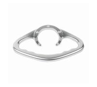 Barra Agarre Motocicleta Empuñaduras Pasajero Trasero Empuñadura Mano Tanque Combustible Agarre Reposabrazos para YZF R6 R6R YZF600 YZF R1 R3 R15 R25(Plata)