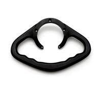 Barra Agarre Motocicleta Mango Pasajero Empuñaduras Reposabrazos Tanque Combustible Gas para Z800 Z1000 ER-6N ER-6F Z1000SX ZX-6R 636 ZX-10R ZZR1400 GT1400(Negro)