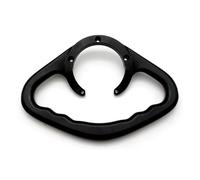 Barra Agarre Motocicleta Manillar Reposabrazos Trasero Motocicleta Manija Tanque Combustible para Z800 Z1000 Z1000SX Z650 Z900 ZX-6R ZX-10R para Ninja(Negro)