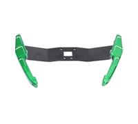 Barra Agarre Motocicleta para para Ninja 400 para NINJA400 Z400 2018-2024 Apoyabrazos Trasero Motocicleta Mango Pasajero Engrosado Soporte Cola Pasamanos(Double Color Green)