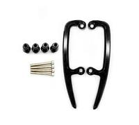 Barra Agarre Motocicleta para Z 650 2017-2020 2021 2022 2023 Z650 para Ninja650 Barra De Agarre Asiento Trasero De Pasajero De Motocicleta(Negro)