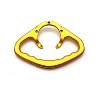 Barra Agarre Motocicleta para ZX-6R ZX6R ZX10R Z 750 800 1000 ER 6N 6F ER6N Reposabrazos Tanque Combustible Moto Mango Pasajero Empuñadura Trasera(Oro)