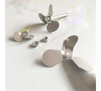 Barra agitadora de acero inoxidable 304 for laboratorio Barra agitadora de paleta de tres palas Tres hélices for mezclador de laboratorio(Stainless rod 400mm)