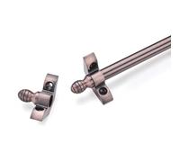 Barra alfombra escalera Varillas De Alfombra Antidesplazamiento Corredores Escaleras, Varilla Sujeción Alfombras Escalera Profesional, Juego Postes Peldaños Fácil Instalación(10pcs C,32inch/81cm)