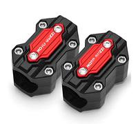 Barra anticaída para motocicleta Moto Guzzi V85TT V9 Roamer/Bobber / V85 TT / V7 Stone/Special Motorcycle Bumper Block Protección del motor (dos rojos)