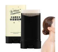 Barra Antirebote Para El Pelo - Barra Fijadora 20g Para Pelo Rebelde | Bálsamo Capilar Natural Portátil Para Damas Mujeres Niñas Viajes Deportes