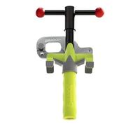 Barra antirrobo coche | Bullock Excellence automático 146142 | Sistema antirrobo de Alta resistencia, Amarillo.