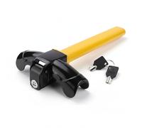 Barra antirrobo para Coche Tranca Volante Bloqueador de Seguridad Bloqueo de Volante de Coche con 2 Llaves para Automóvil Universal SUV, Monovolumen o Sedán.