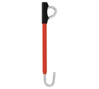 Barra Antirrobo para Volante y Pedal de Coche con Llave Sistema de Cierre Reforzado Tipo Candado Bloqueo Extensible de Seguridad en Acero Reforzado Cierre Resistente Medida 49,5cm Extendido 75,5cm