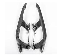 Barra Apoyo Tanque Combustible para para Xmax 300 2023 2024 Manillar Motocicleta Asiento Pasajero Barras Agarre Manillar Reposabrazos Soporte Empuñadura(Fibra de carbón)