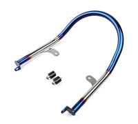 Barra Apoyo Tanque Combustible para Z900RS para Cafe 2018 2019 2020 2021 2022 2023 2024 2025 Z900RS SE Barra De Agarre Pasajero Portaequipajes Trasero(Color Plating)