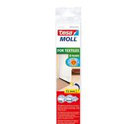 Barra bajo puerta de PVC cepillo para moquetas tesamoll, 1 m x 43 mm, color blanco