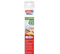 Barra bajo puerta de PVC cepillo para moquetas tesamoll, 1 m x 43 mm, color transparente