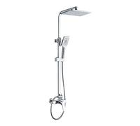 EDM 1144 Barra BAÑO, Monomando,ROCIADOR, Flexo Y Mango Mod. Altea, Multicolor, Normal