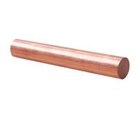 Barra circular de cobre de alta resistencia for instrumentación: varillas de cobre macizo de varios diámetros y longitudes, 1 unidad(3x150mm)