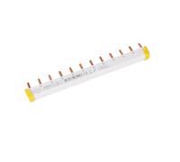 Barra colectora 1P, interruptor automático de 12 posiciones, bloque de terminales 2p3, conexión de interruptor de aire de cobre de 24 circuitos, barra de cobre(A9XPH312-3P 12 circuits)