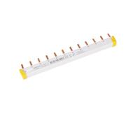 Barra colectora 1P, interruptor automático de 12 posiciones, bloque de terminales 2p3, conexión de interruptor de aire de cobre de 24 circuitos, barra de cobre(A9XPH312-3P 12 circuits)