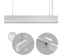 Barra colgante linex b2 60cm 1x20w led+1x8w led 1600lm 6400k 110° l.5