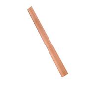 Barra conductora plana de cobre rojo modelo T2, tira de lámina de cobre puro, chapa metálica sólida de 20 pulgadas de largo, 1 pieza(0.2x20x500mm)