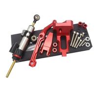 Barra Control Estabilizador Dirección CNC Motocicleta con Kit Soporte Montaje para Yamaha Tracer 9 Tracer 900 FJ09 MT09 Estabilizador Amortiguador Motocicleta Montaje(Conjunto 7)