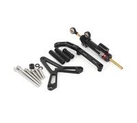 Barra Control Estabilizador Dirección CNC Motocicleta Kit Soporte Montaje para Yamaha Tracer 9 Tracer9 GT 9GT 2021-2023 Kit Soporte Estabilizador Amortiguador Dirección(Conjunto 6)