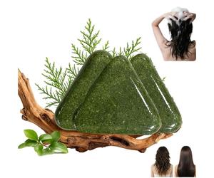 Barra Coreana Renacimiento Cuero Cabelludo, Champú Sólido Aminoácidos Romero, Barra Natural Hidratante Cuero Cabelludo, Cuidado Herbal Hidratante y Suave(3pcs)