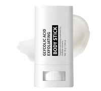 Barra Corporal Exfoliante Con Ácido Glicólico - 18 G, Exfoliante Corporal Sin Aclarado Y No Graso Para Pieles Ásperas Y Con Bultos, Manchas Oscuras, Preparación Al Afeitado