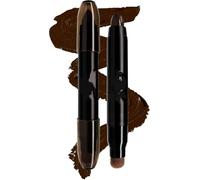 Barra correctora de raíces, corrector de línea capilar, barra de contorno de sombras de doble cabezal, ideal para uso diario en casa, viajes, salón de belleza, para hombres y mujeres.