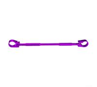 Barra cruzada de aleación de aluminio para manubrio de motocicleta, diseño reforzado para reducir la vibración para suciedad todoterreno para bicicleta para enduro (morado)