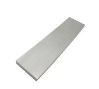 Barra cuadrada de acero inoxidable buena tenacidad, placa varilla plana alta resistencia, longitud 200/100 mm, 1 pieza(100 * 5 * 50MM)