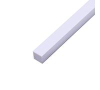 Barra cuadrada de plástico, Barras TubeAbs Varilla, for hacer modelos y decoraciones(Side Length:8mm(1pcs))