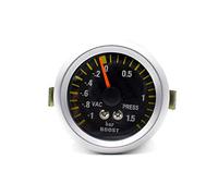 Barra de 52 mm Turbo Boost Gauge Medidor coche Maquinaria Fibra carbono Cara Car Meter Para laboratorio