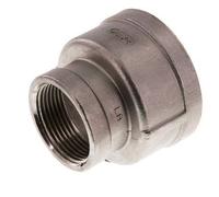 Barra de acero inoxidable Rp 2'' x Rp 1 1/4'' Redonda con cubo 16