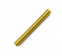 Barra de acero para espárragos, paso de tornillo Varilla de tornillo de doble cabeza 100 mm 150 mm 200 mm 250 mm 500 mm Tiras de dientes roscados de latón Varilla de perno M2 a M20 Eje de varilla de t