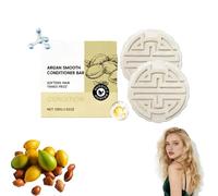 Barra de acondicionador de champú de nueces marroquí,Jabón anticaída del cabello,Champú para el cabello sólido para mujeres y hombres Acondicionador Bar, Hidratante Nutritivo Y Suavizante Fuller