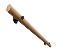 Barra de agarre de madera antideslizante para escaleras, longitud ajustable, riel de seguridad para escaleras interiores, kit completo para pasillos y lofts, 4,2 m