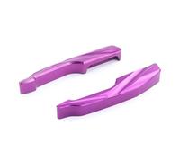 Barra de Agarre de Mano Accesorios universales para Motocicleta reposabrazos Trasero sin Soporte Scooter modificación ala Seguridad Manija Pasajero Trasero de la Motocicleta(3D Purple)