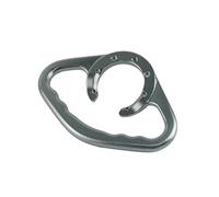 Barra de Agarre de Mano Compatible con CBR650F CB650F, manija de reposabrazos de Tanque de Combustible portátil, Pasajero de Motocicleta Adecuado(Silver)