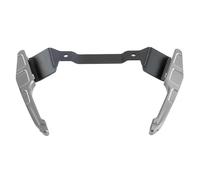 Barra de Agarre de Mano Compatible con Haojue DR 250 300 reposabrazos Trasero Mango de Pasajero pasamanos Trasero CNC Accesorios de rieles de Agarre engrosados(Double Color Grey)