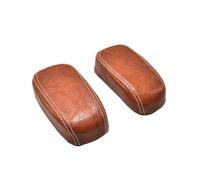 Barra de Agarre de Mano Compatible con Indian Roadmaster Panicle 2014-2024, reposabrazos Trasero para Pasajero, pasamanos, Equipaje, Almohadilla de Mano de Cuero(Brown)