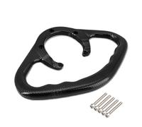 Barra de Agarre de Mano Compatible con Kawasaki Z500 900 Ninja125 Ninja250 ZX-4R Tanque de Combustible apoyabrazos Barra de Gas Trasera del Pasajero Manija Pasajero Trasero de la Motocicleta(Black)