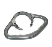 Barra de Agarre de Mano Compatible con MT07, Todos los años, empuñaduras Delanteras para pasajeros de Motocicleta, reposabrazos de Tanque, Barra de Agarre, empuñadura de Mano(Titanium)