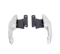 Barra de Agarre de Mano Compatible con NIU U1b U1c US G1 U+B U+ CNC, reposabrazos Trasero con Personalidad de Aluminio, Estante de Carreras, Mango Trasero, pasamanos Trasero(Double Color Silver)