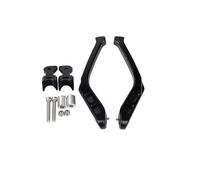 Barra de Agarre de Mano Compatible con Super TS Lite Pro 1200R TSX Asiento Trasero empuñaduras de Pasajero Agarre de Mano Barra de Agarre reposabrazos Manija Pasajero Trasero de la Motocicleta(Black)
